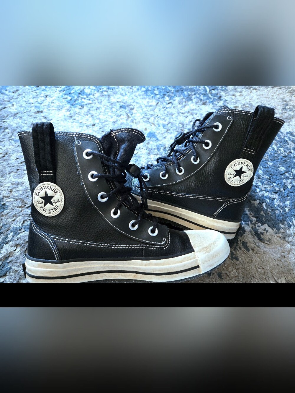 BIG KIDS Converse Waterproof Boots Size 4